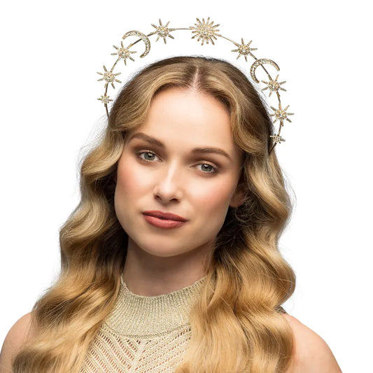 Metallinen tiara Halo Calypso