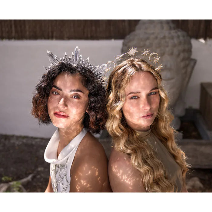 Metallinen tiara Halo Calypso