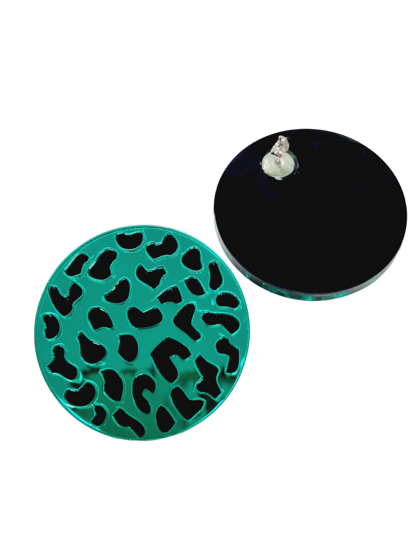 Funk Da Queen korvakorut Green Leopard