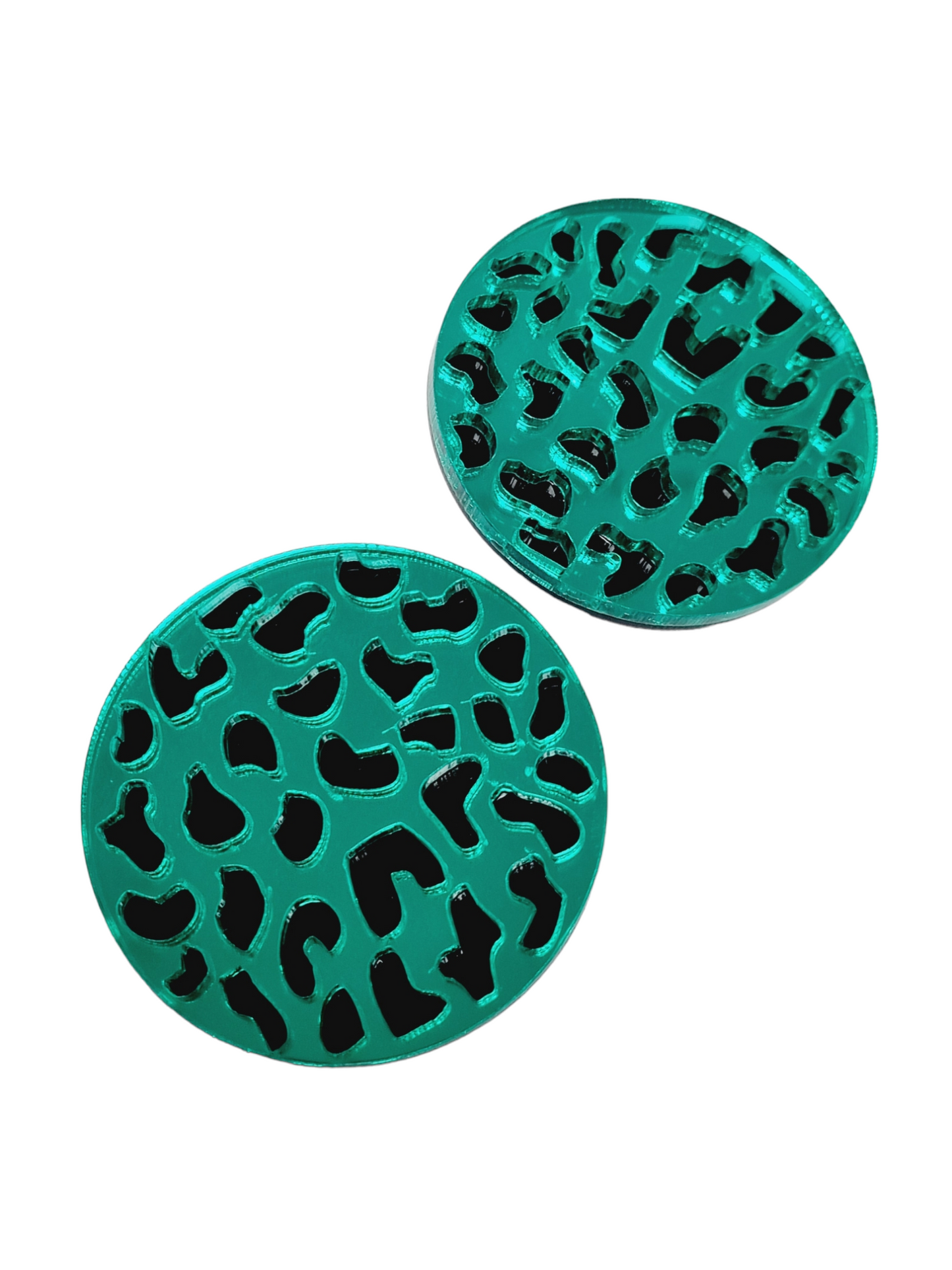 Funk Da Queen korvakorut Green Leopard