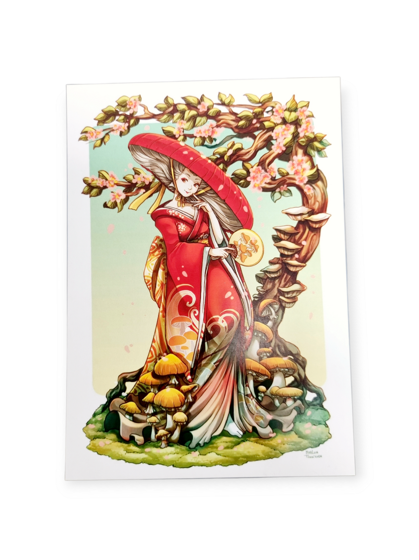 Postikortti Mushroom Geisha