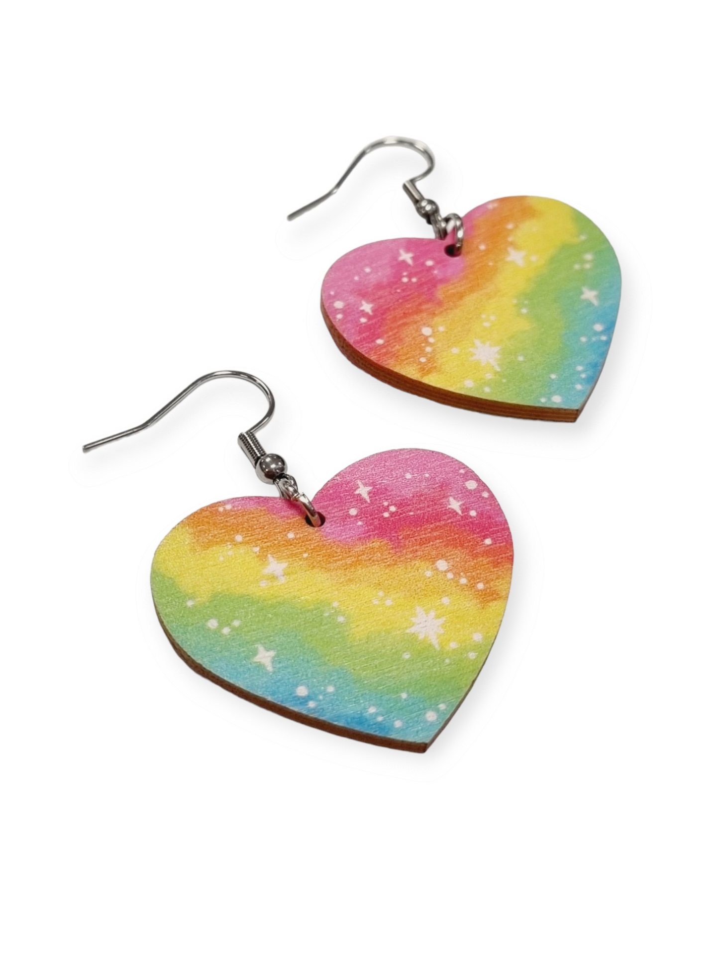 INKA RUSKA korvakorut Rainbow Heart