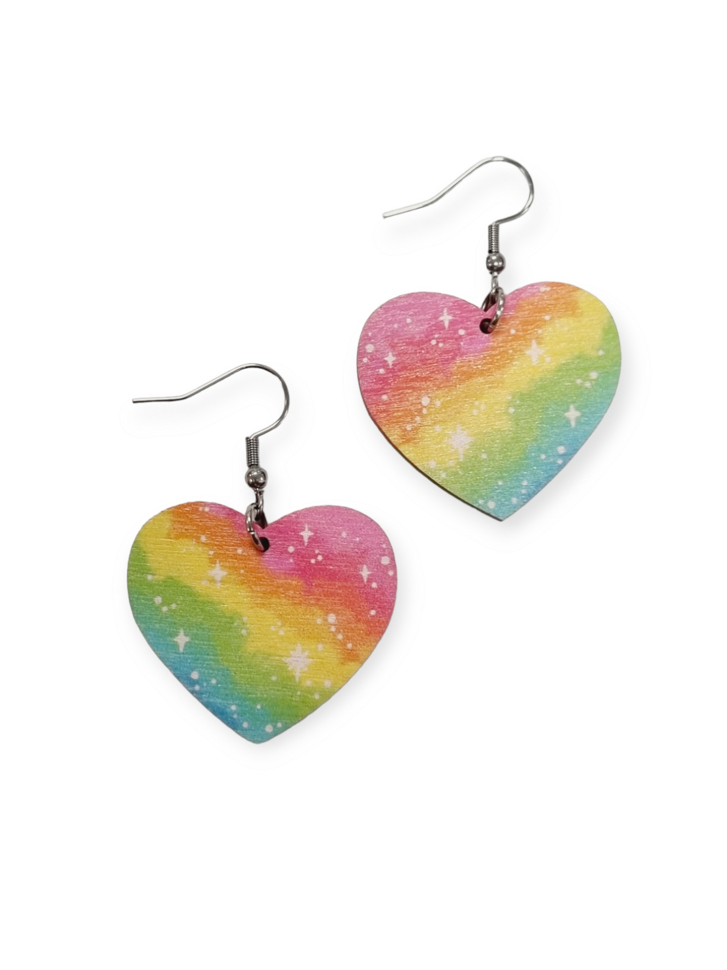 INKA RUSKA korvakorut Rainbow Heart