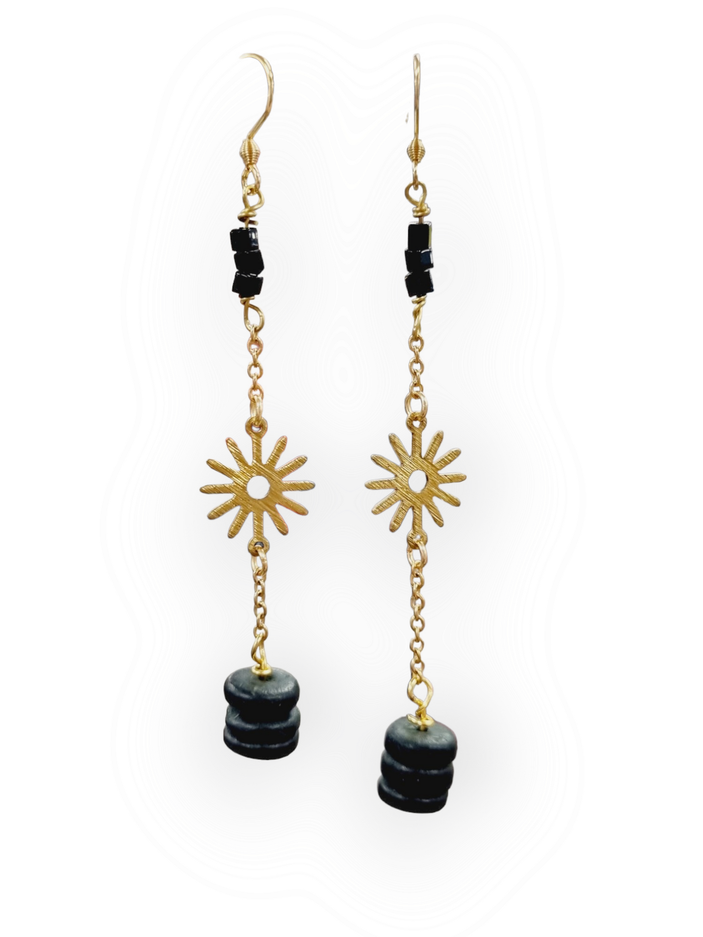 LOVANJU korvakorut Black'n'Gold Sun