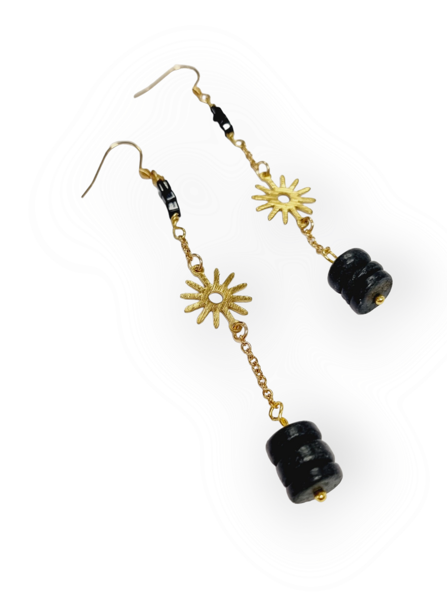 LOVANJU korvakorut Black'n'Gold Sun