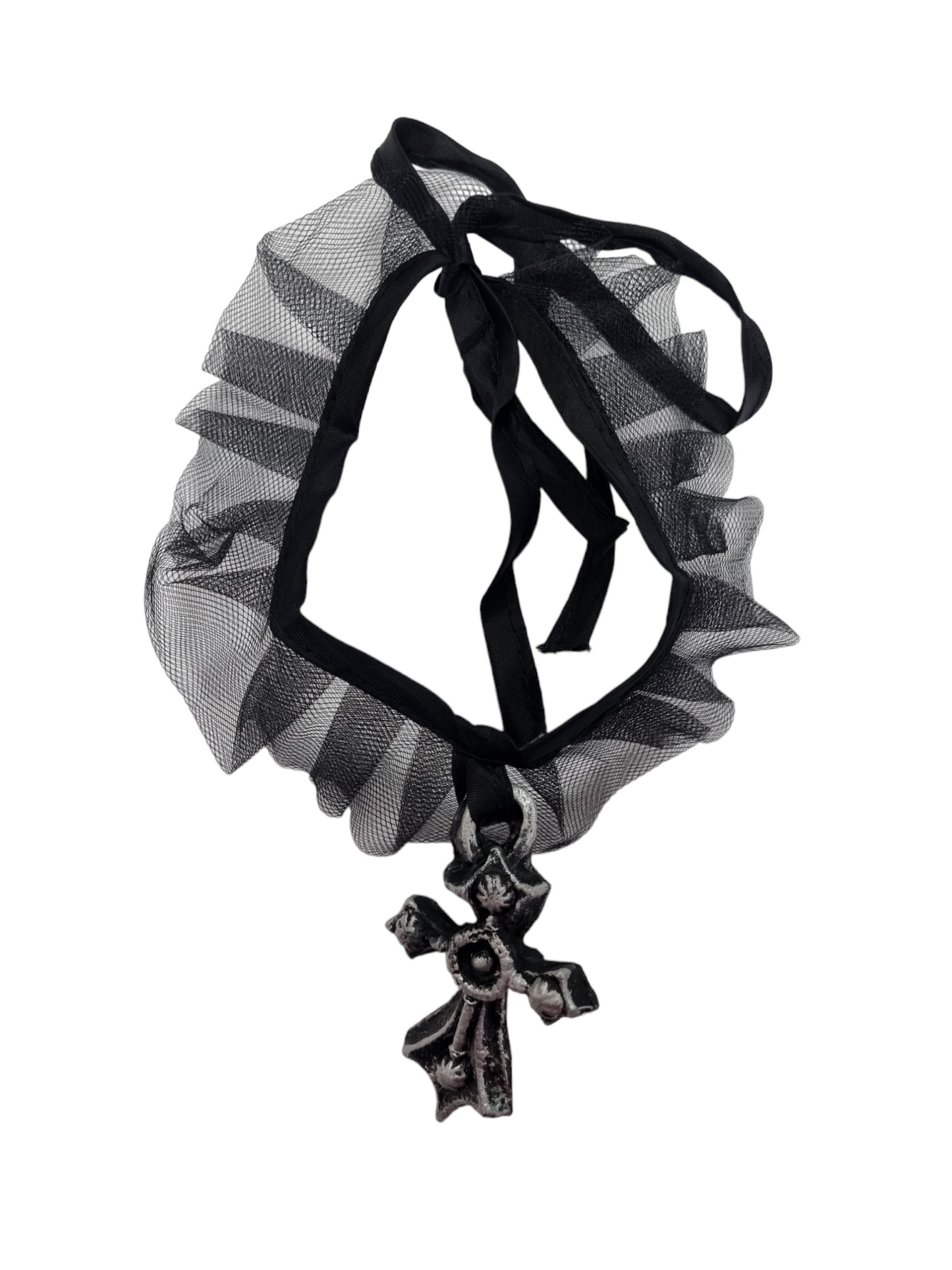 Solmittava kaulanauha Gothic Cross