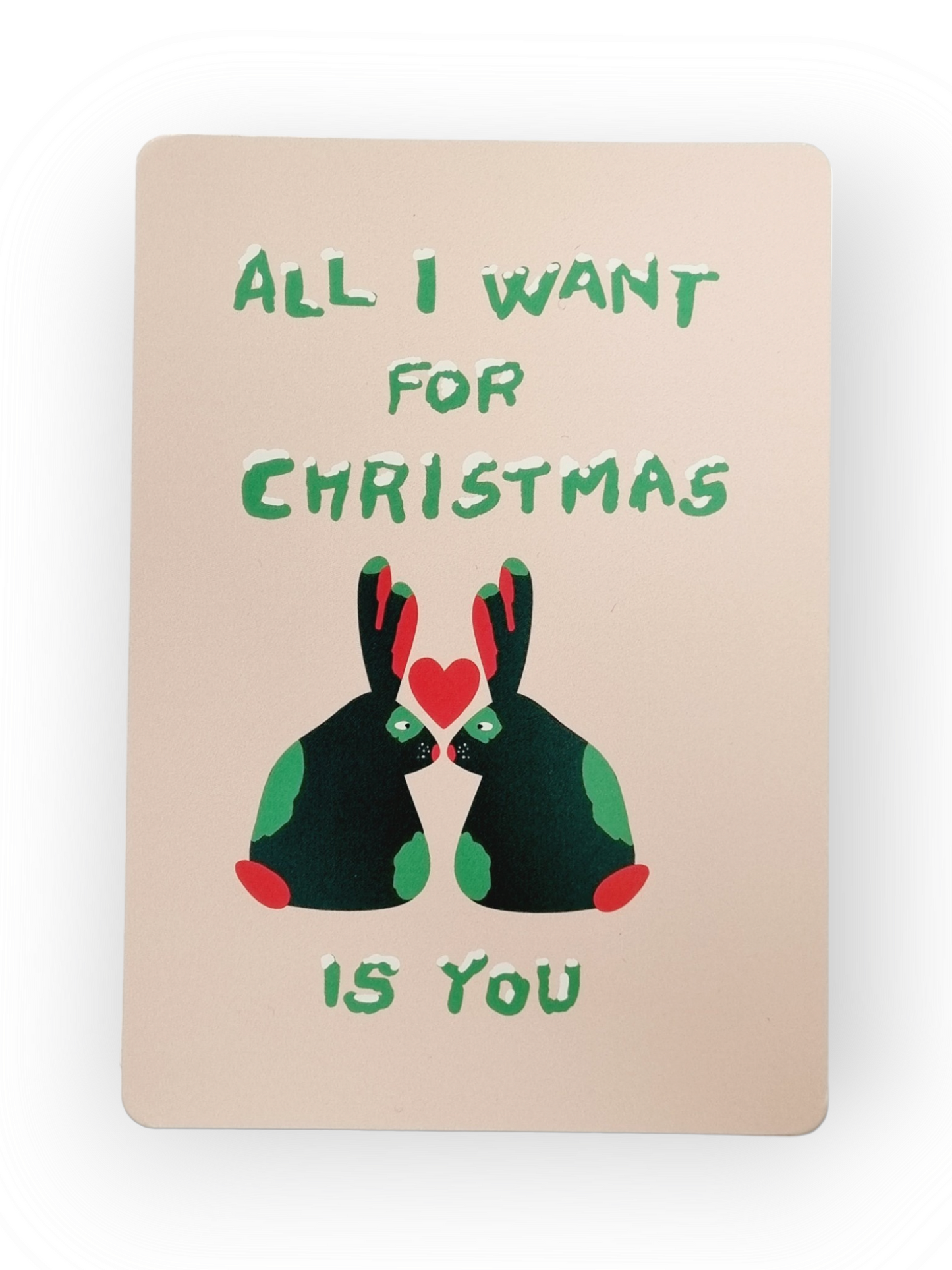 Crazy Granny joulukortti All I Want for Christmas is You