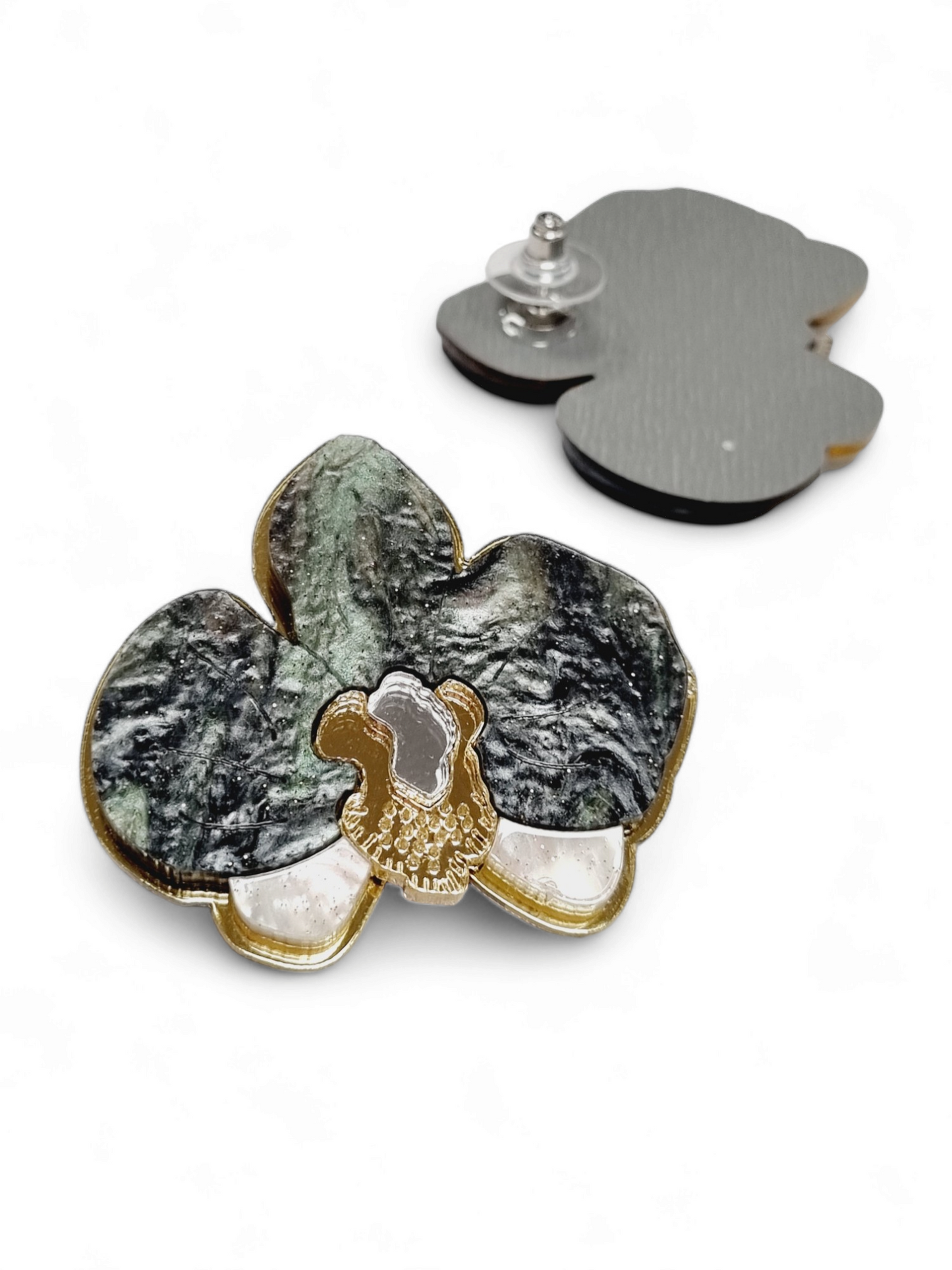Funk Da Queen korvakorut Orchid, stone