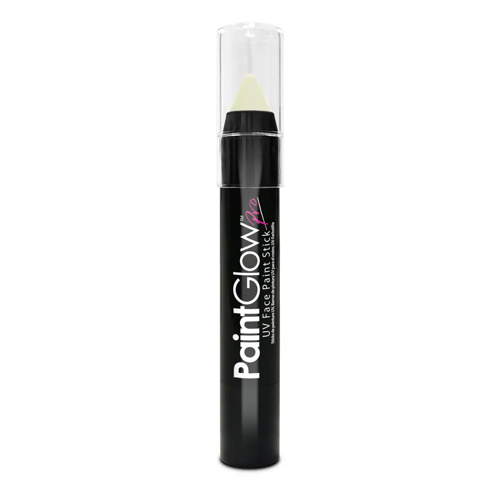 PaintGlow UV Face Paint Stick, valkoinen
