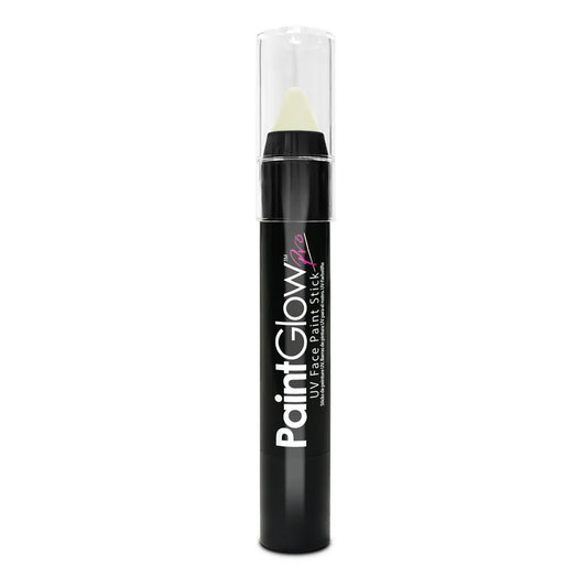 PaintGlow UV Face Paint Stick, valkoinen