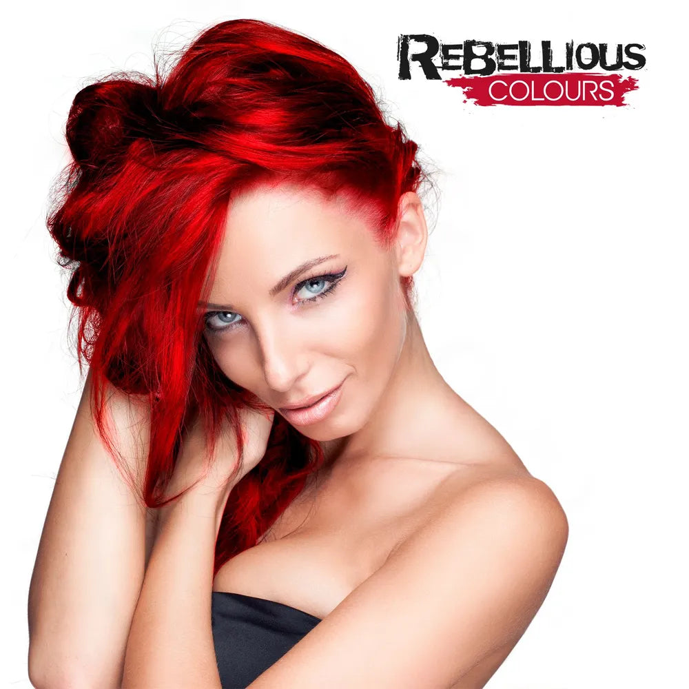 REBELLIOUS suoraväri Scarlet Red