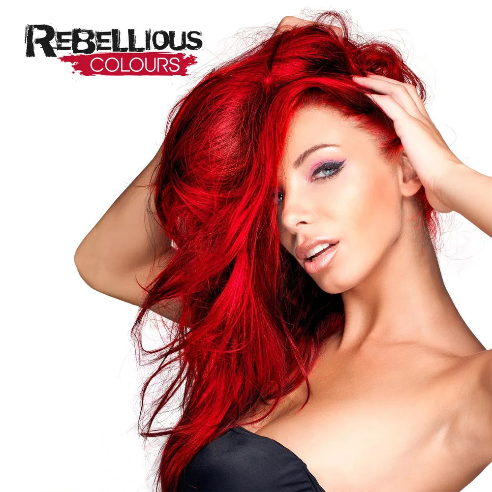 REBELLIOUS suoraväri Scarlet Red