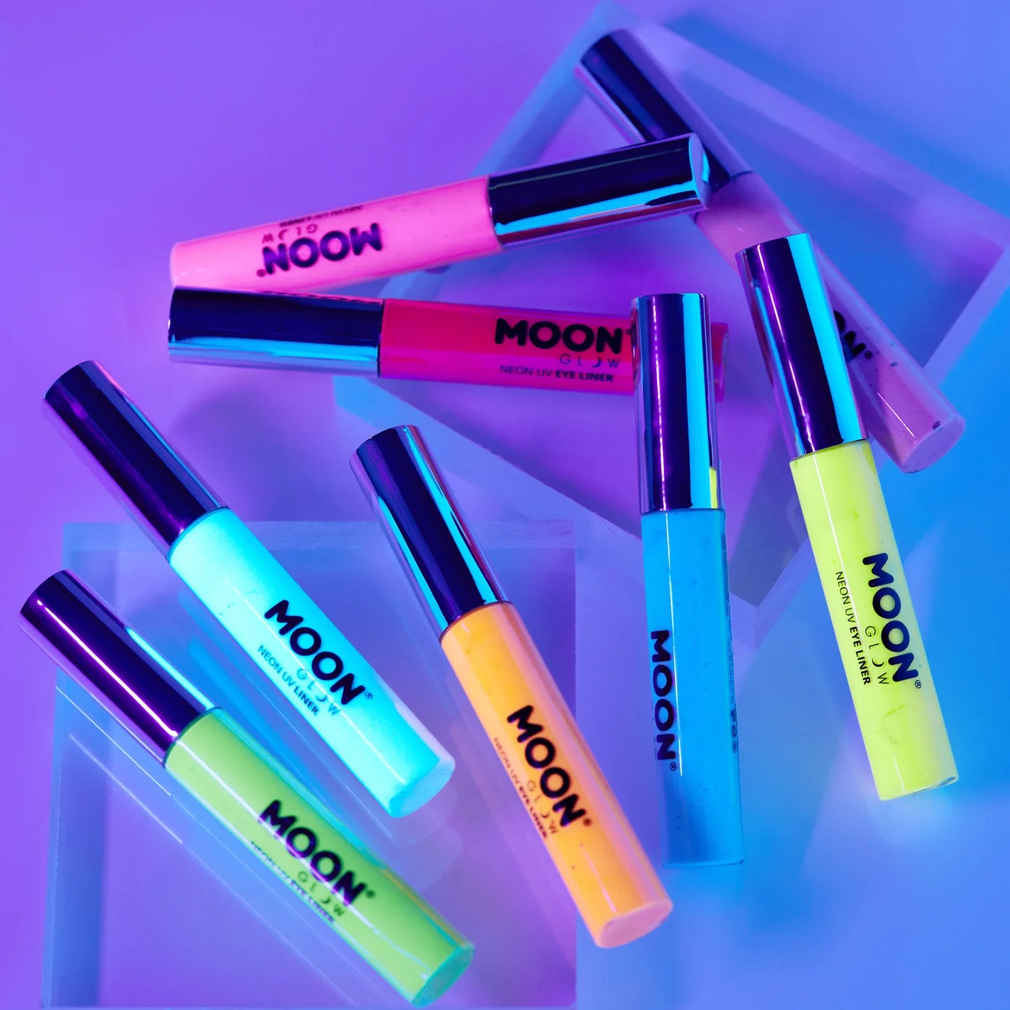 MoonGlow neonvaloissa hohtava eyeliner, vihreä (UV)