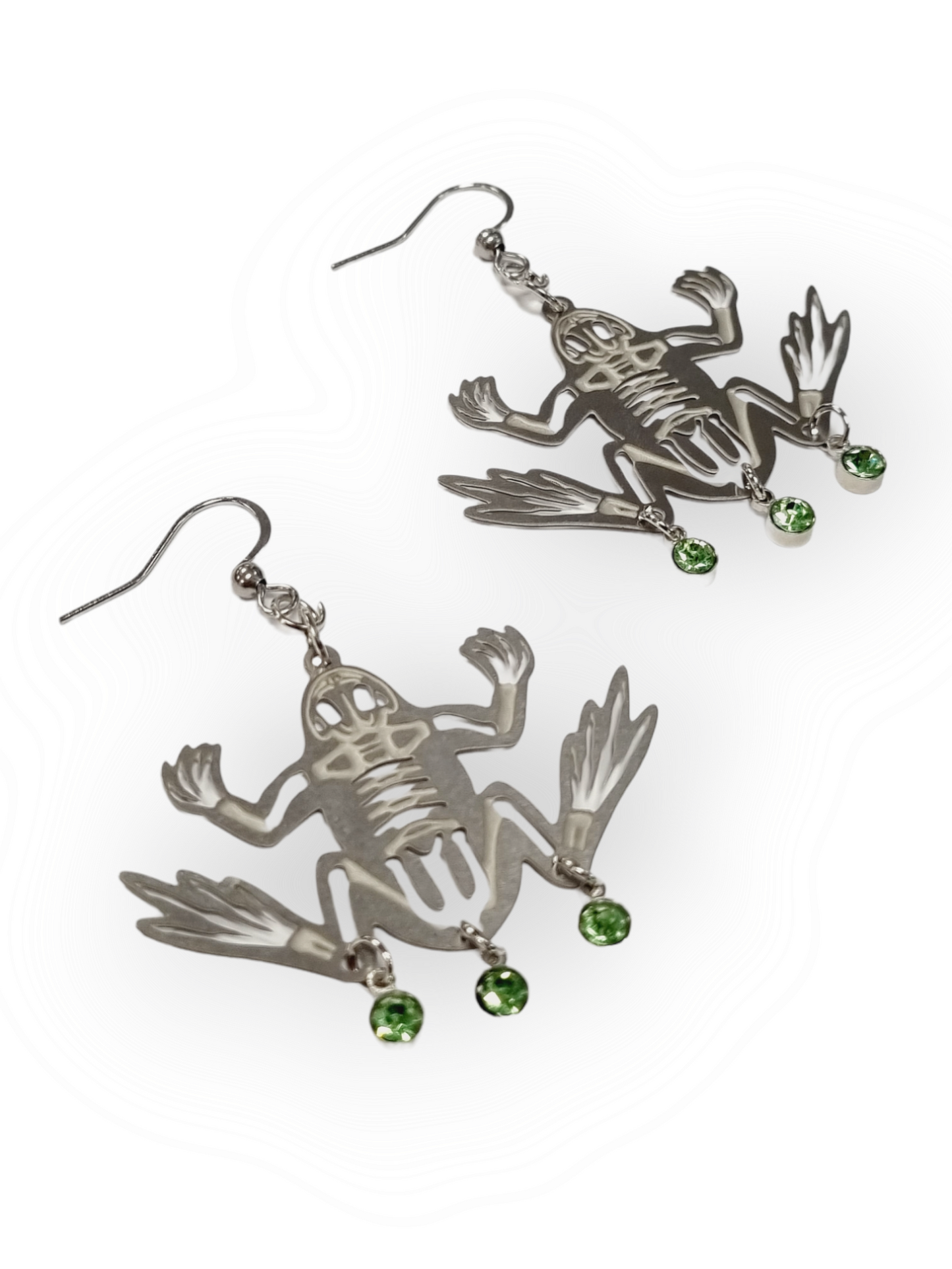 JenniMariaKyllikki korvakorut Green Froggo
