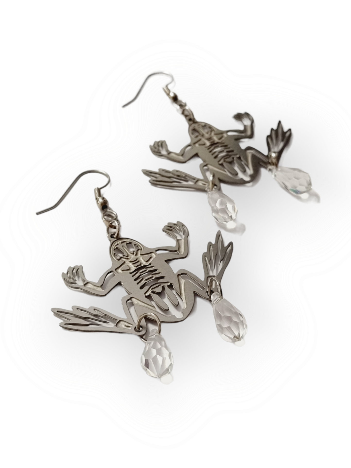 JenniMariaKyllikki korvakorut Crystal Froggo