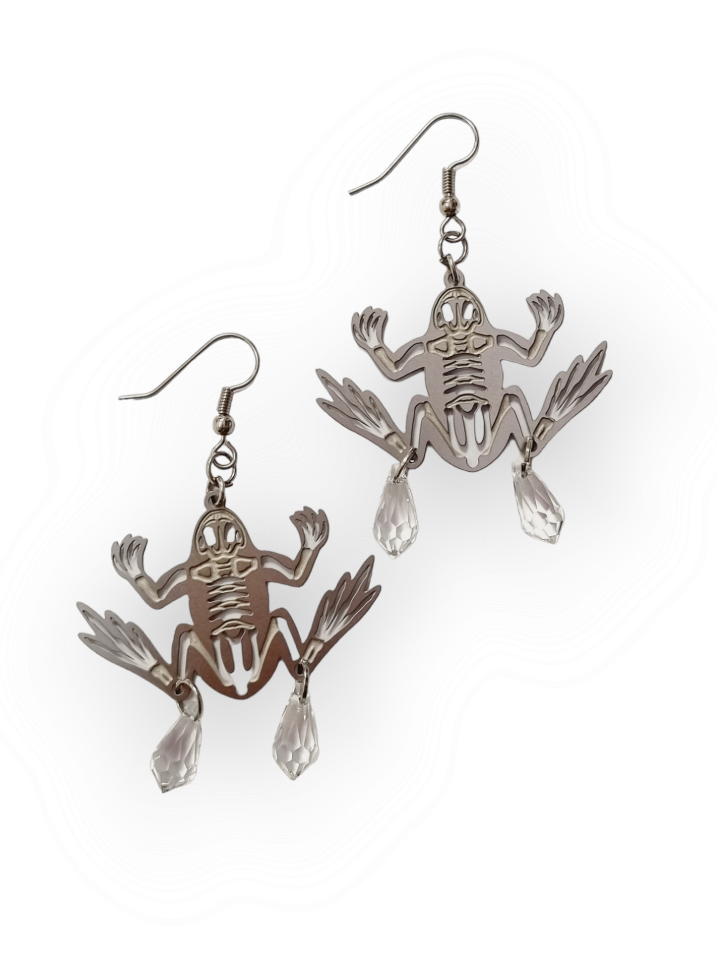 JenniMariaKyllikki korvakorut Crystal Froggo