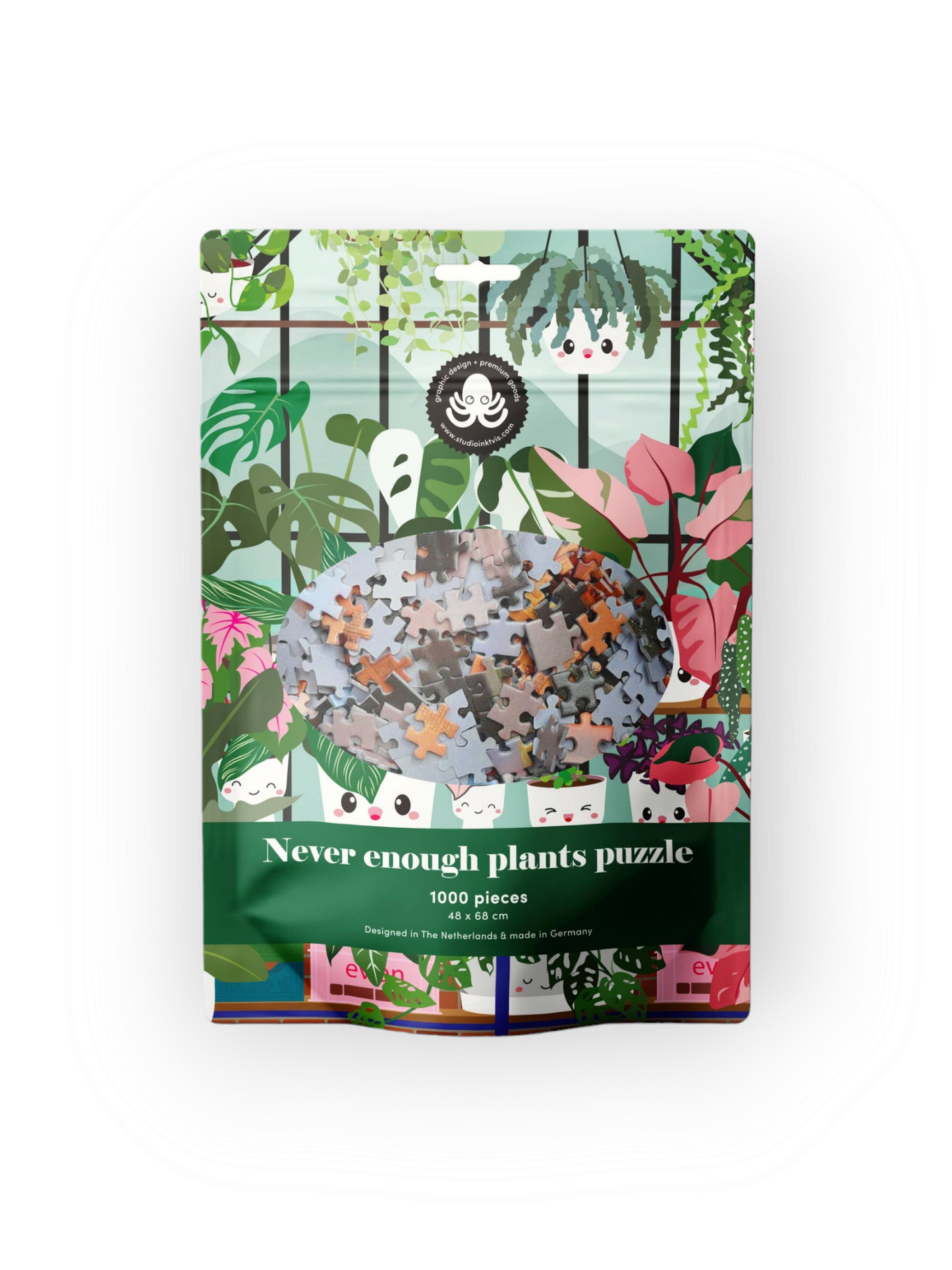 Palapeli "Never Enough Plants" (1000 palaa)