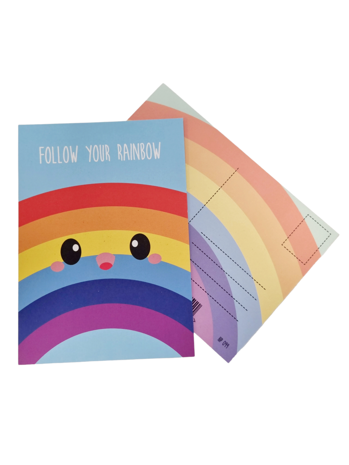 Postikortti Follow Your Rainbow