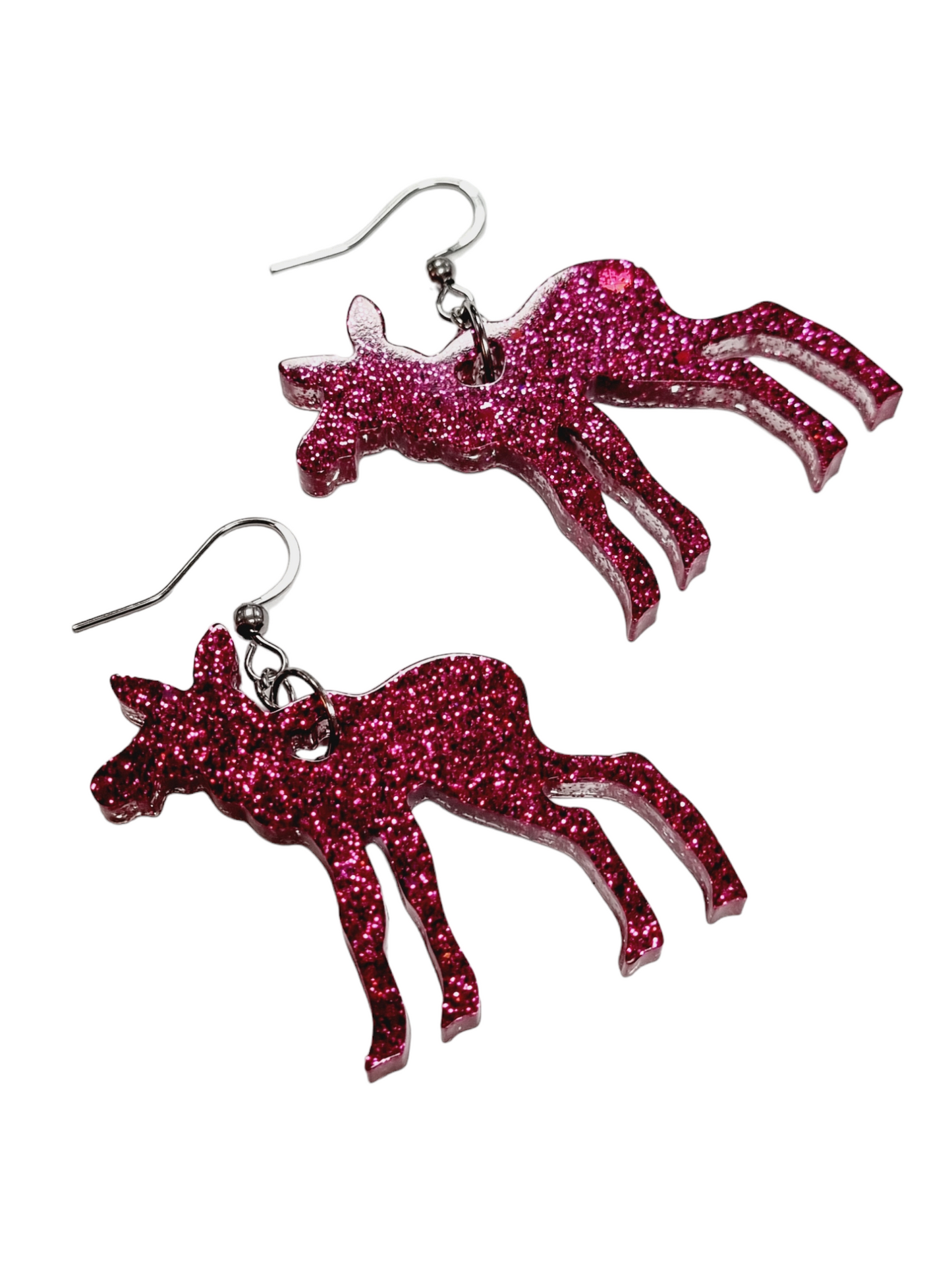 JenniMariaKyllikki korvakorut Moose, pinkki