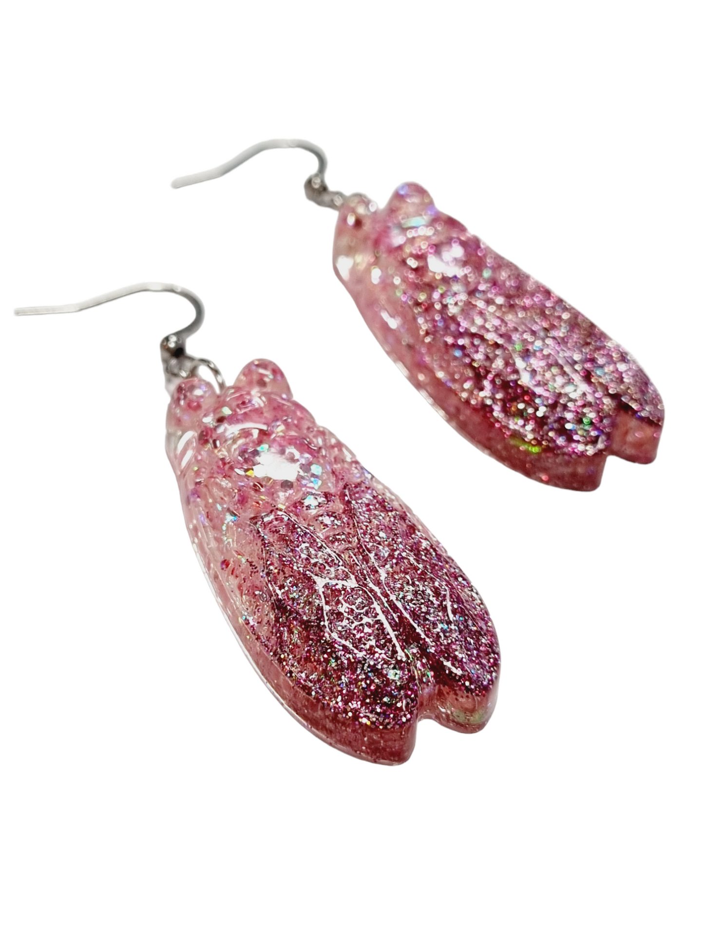 JenniMariaKyllikki korvakorut Kaskas, vaaleanpunainen