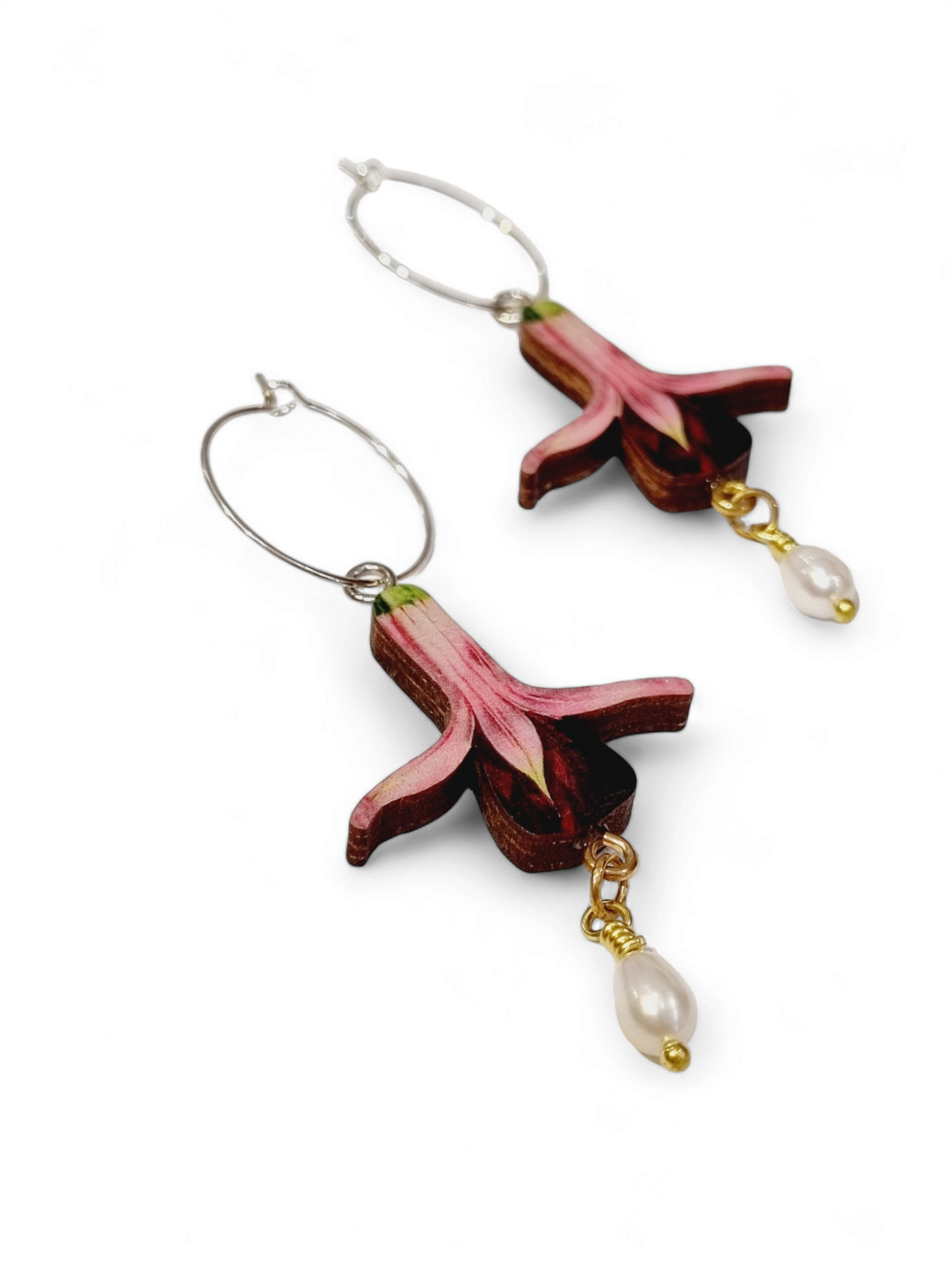 Fen & Co korvakorut Fuchsia Flower