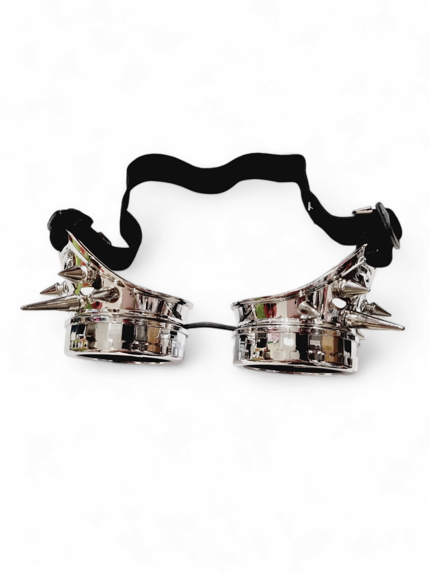 Steampunk Gogglesit, silver spikes