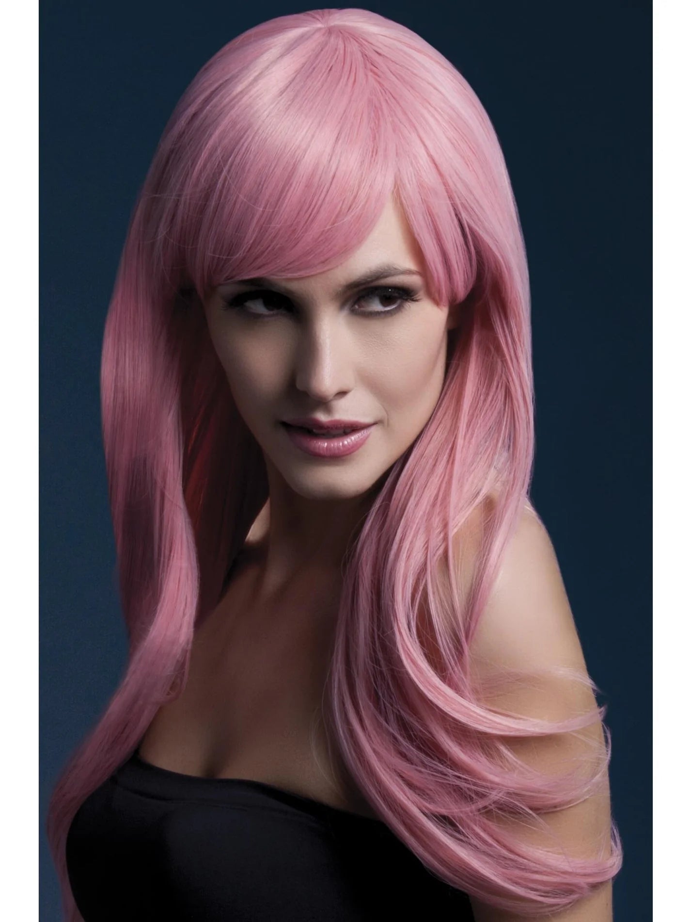 Fever peruukki Sienna, pastel pink