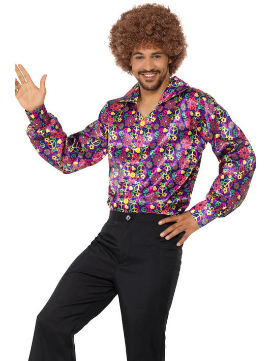 Psykedeelinen kauluspaita Woodstock