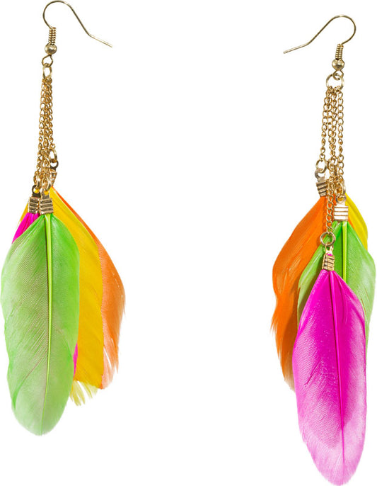 Bilekorvikset Neon Feathers