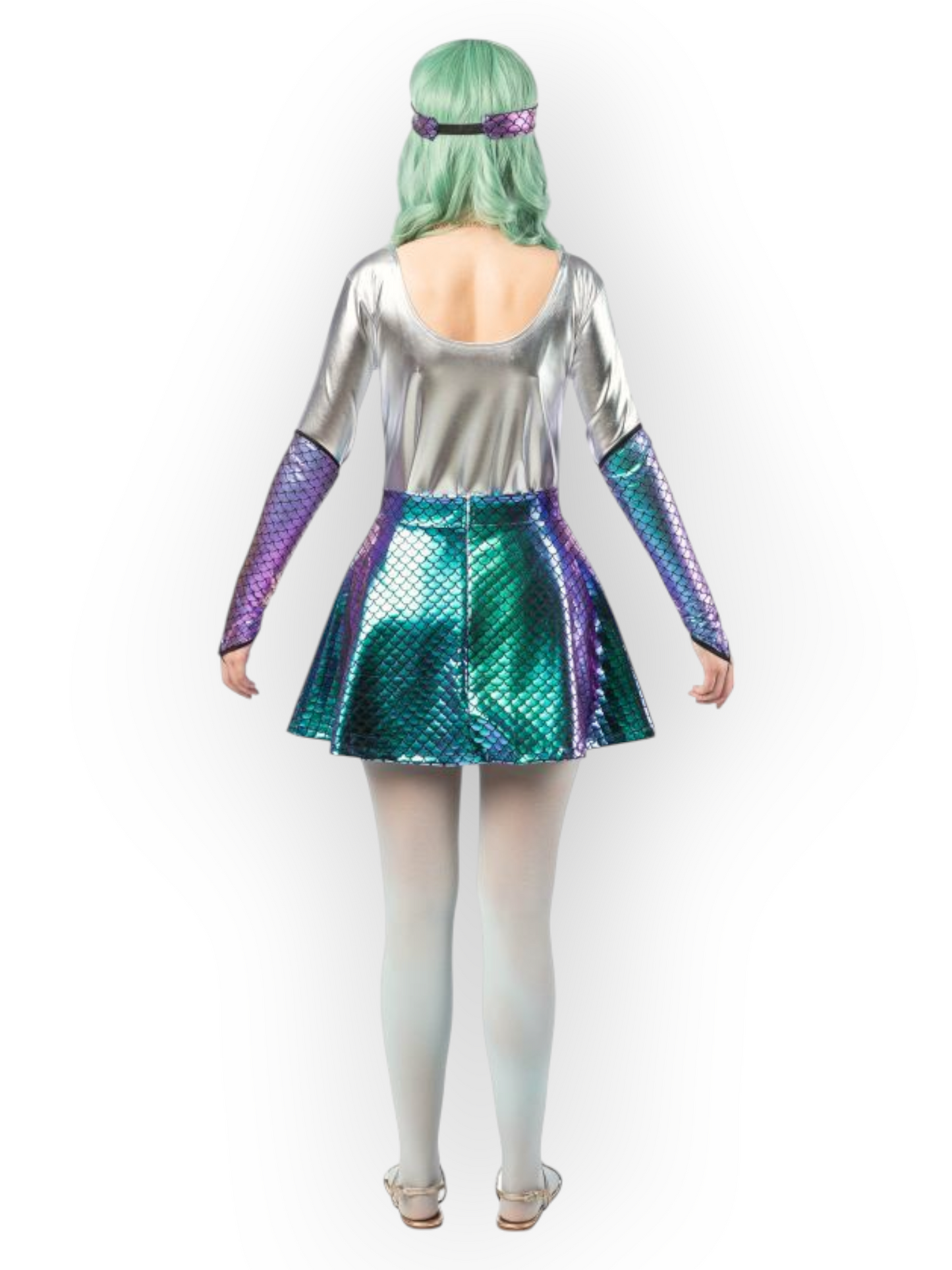Lyhythelmainen hame Rave Mermaid