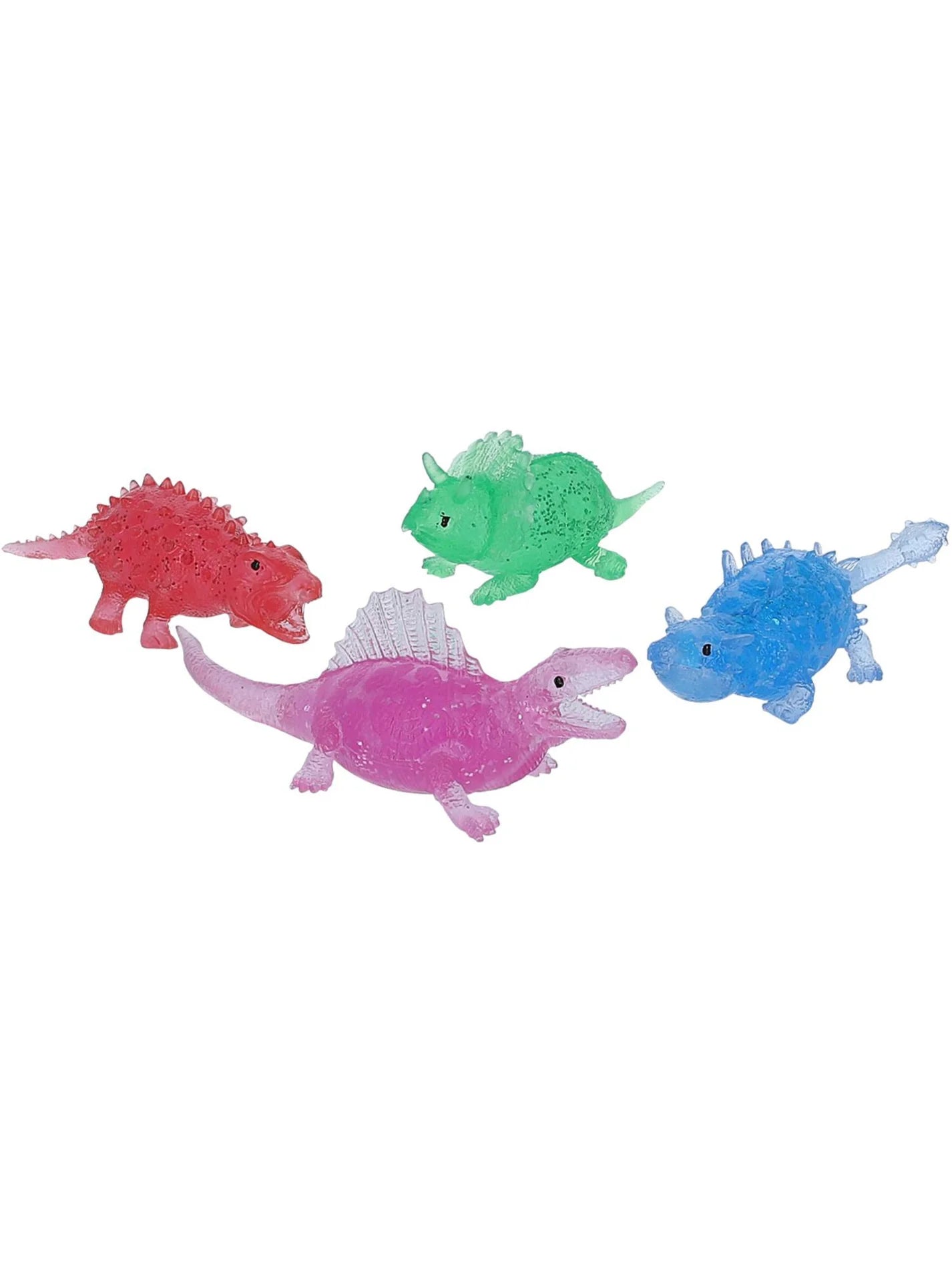 Squeezy! Puristeltava dinosaurus glitterillä