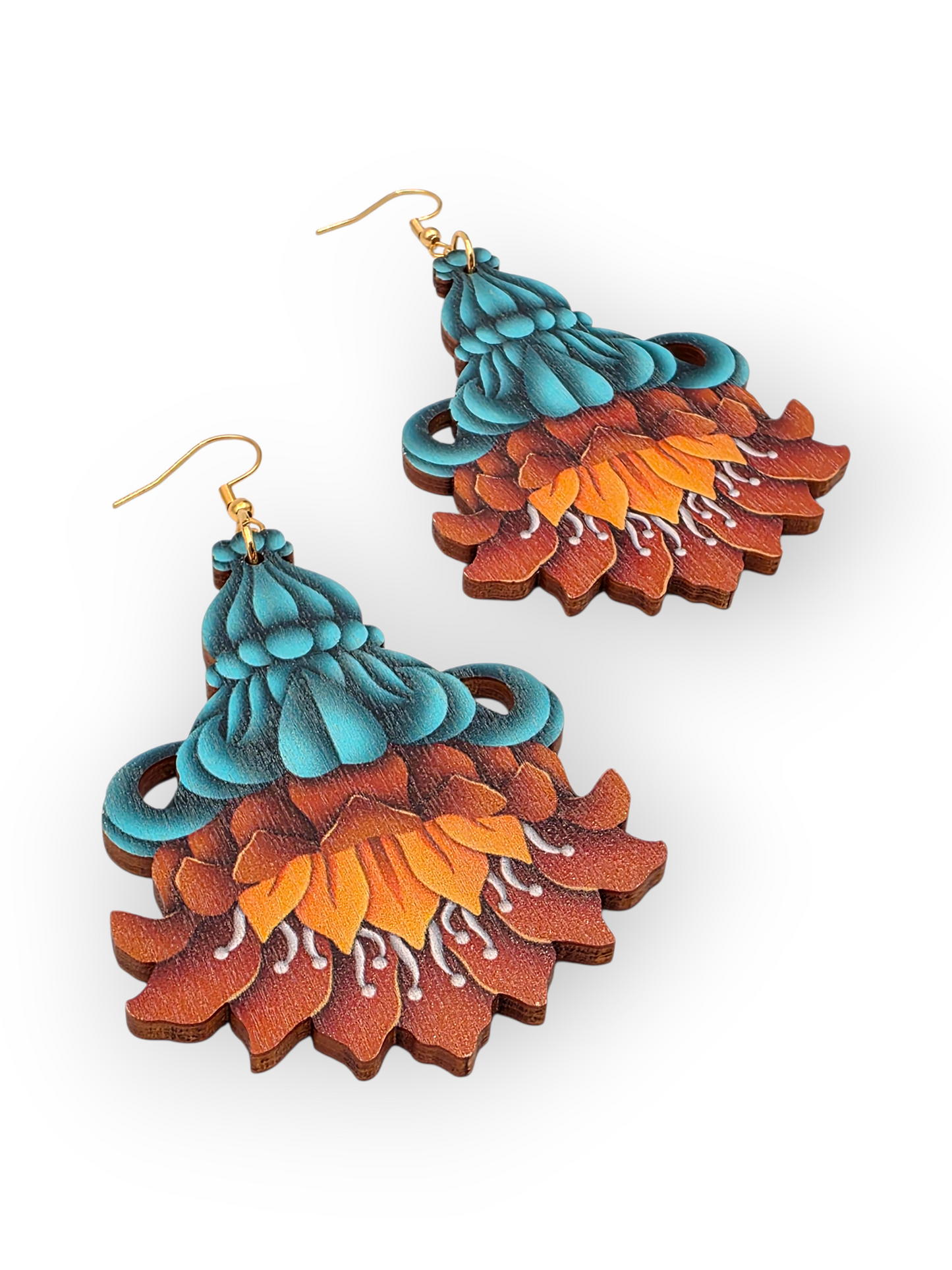 SOLA VISUALS korvakorut Doris, turkoosi