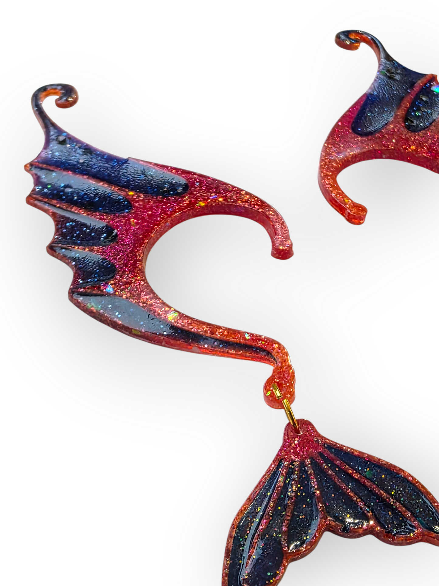 TITANIA korvantauskorut Ruby Pixie