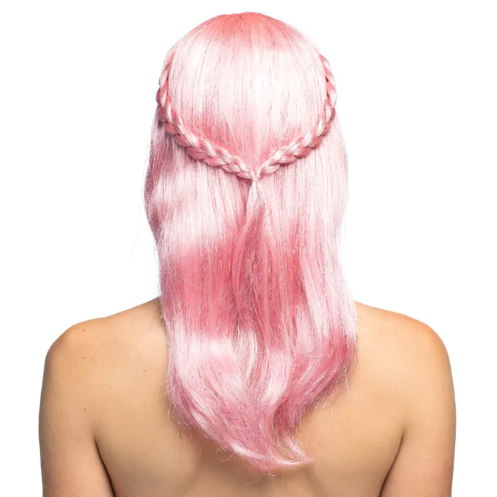 Peruukki tinseleillä Glitterprinsessa