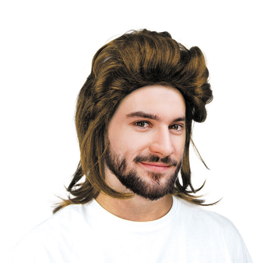 80-luvun mullet, ruskea