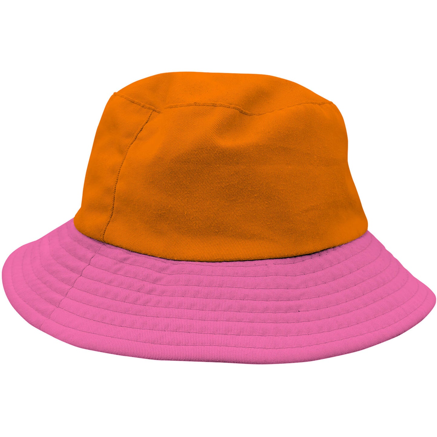 Kalastajahattu oranssi + pinkki