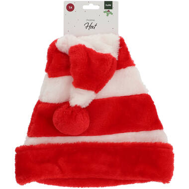 Pörröinen tonttulakki Candy Cane