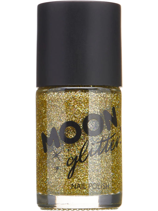 MoonGlow holografinen glitterkynsilakka, kulta