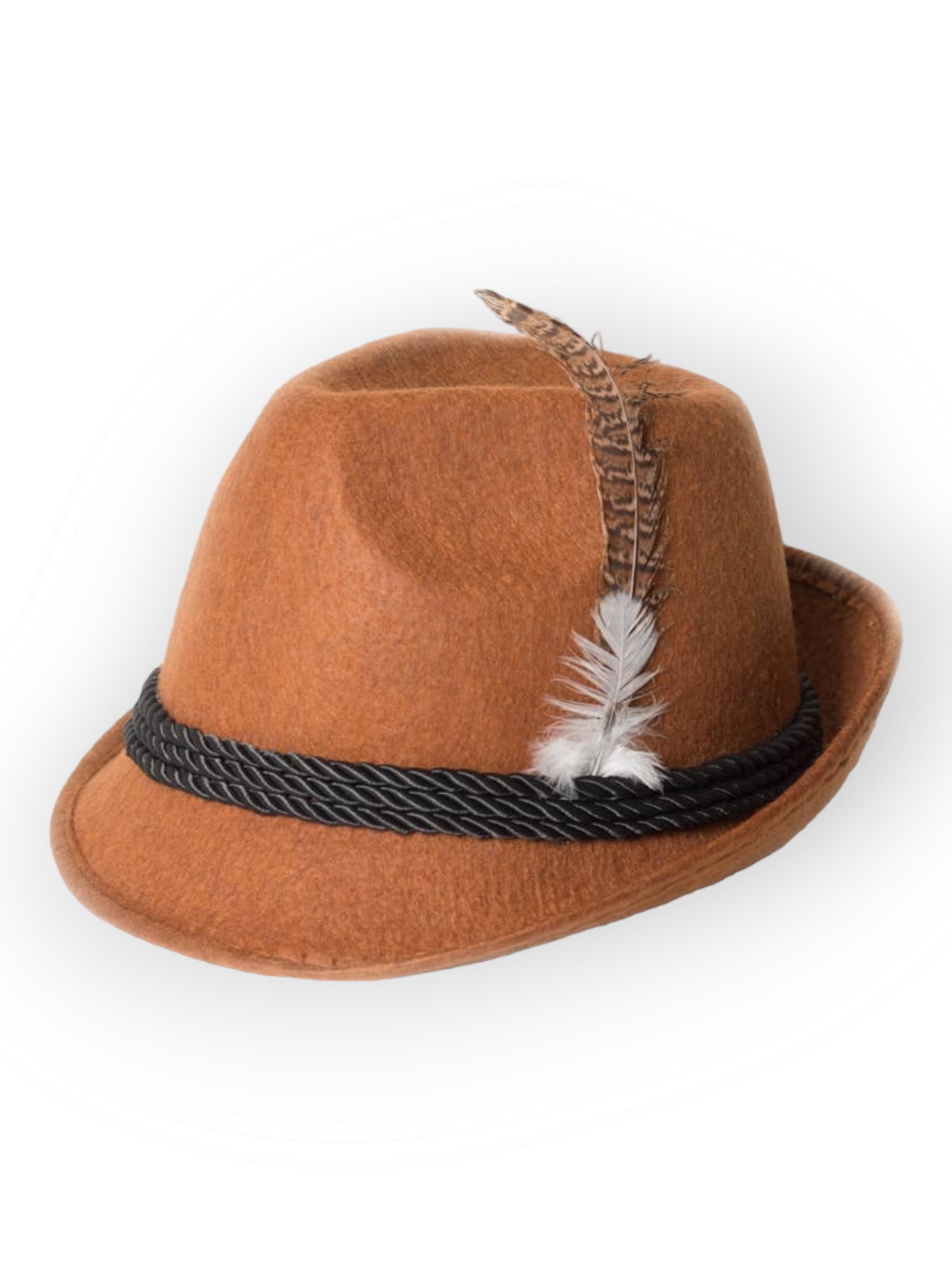 Oktoberfest-hattu Bayern, ruskea