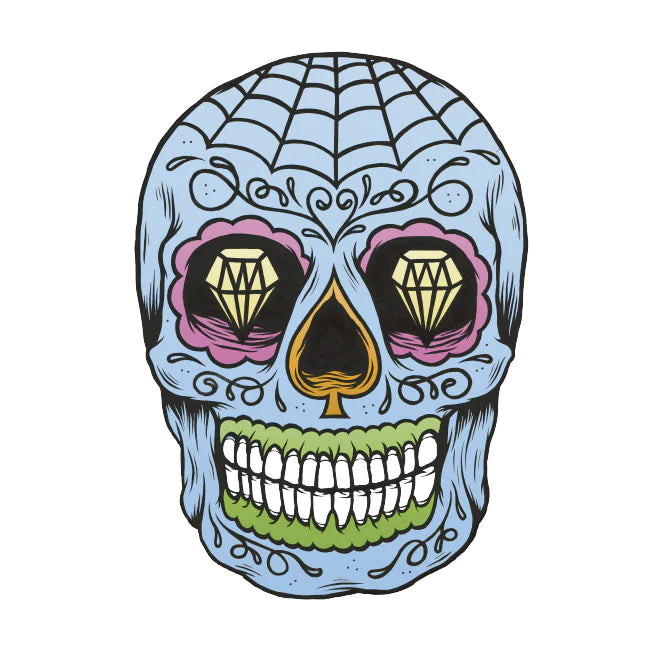 Siirtokuvatatuointi Mex Skull (2 arkkia)