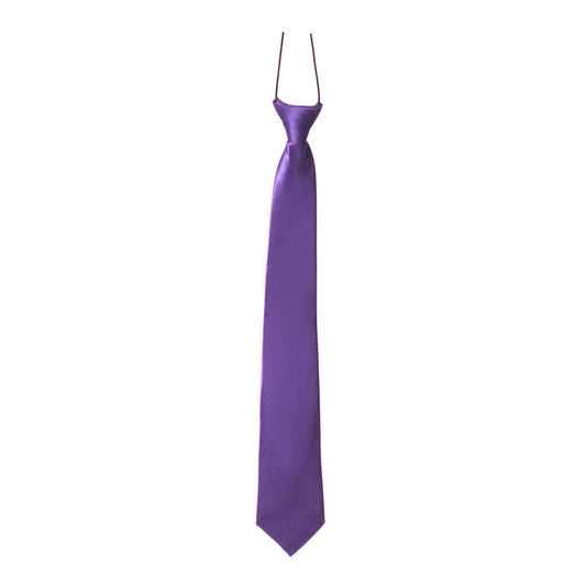 Kravatti kuminauhalla, violetti