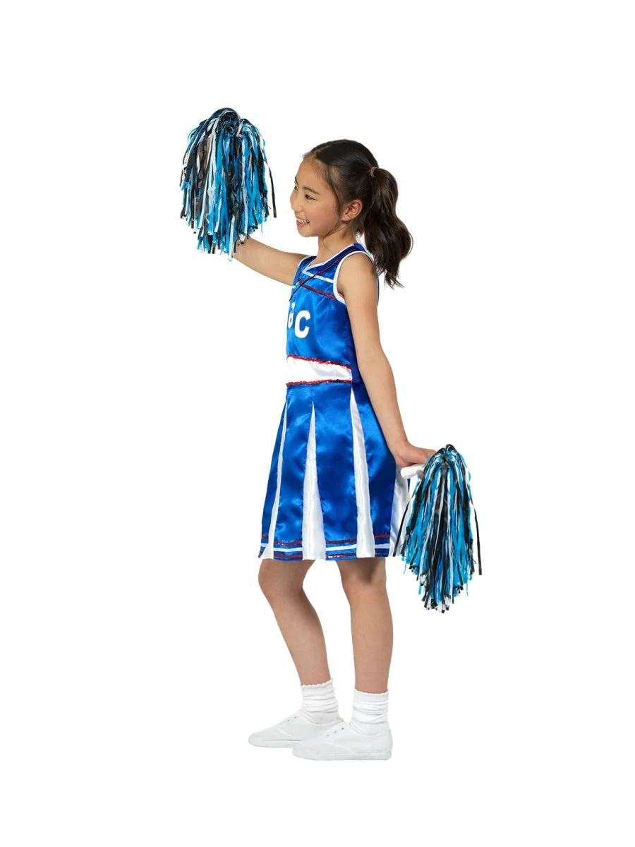 Suloinen Sininen Cheerleader, lasten koot