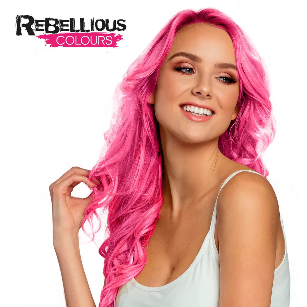 REBELLIOUS suoraväri Flamingo Pink