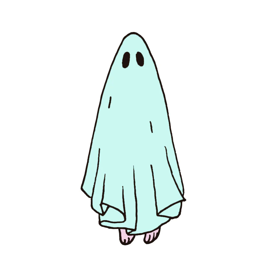 Siirtokuvatatuointi Ghosting Glows Glow In the Dark (2 arkkia)