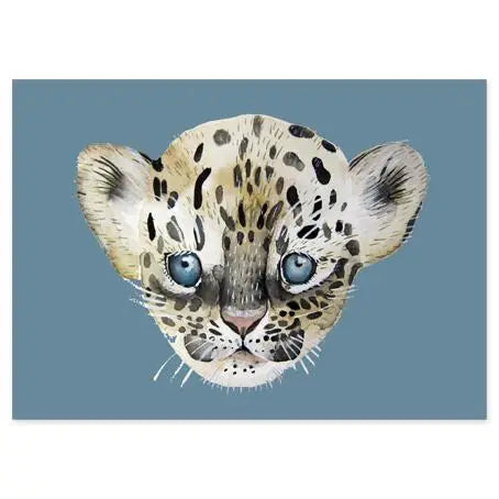 Nuukk taidekortti Leopardi