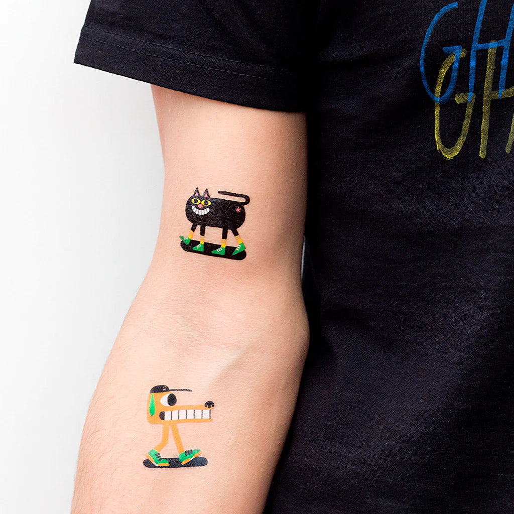 Siirtokuvatatuoinnit Bad Kids (2 arkkia)