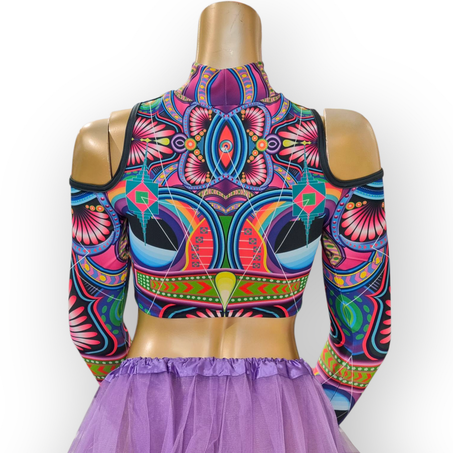 Crop top Psychedelic (UV)