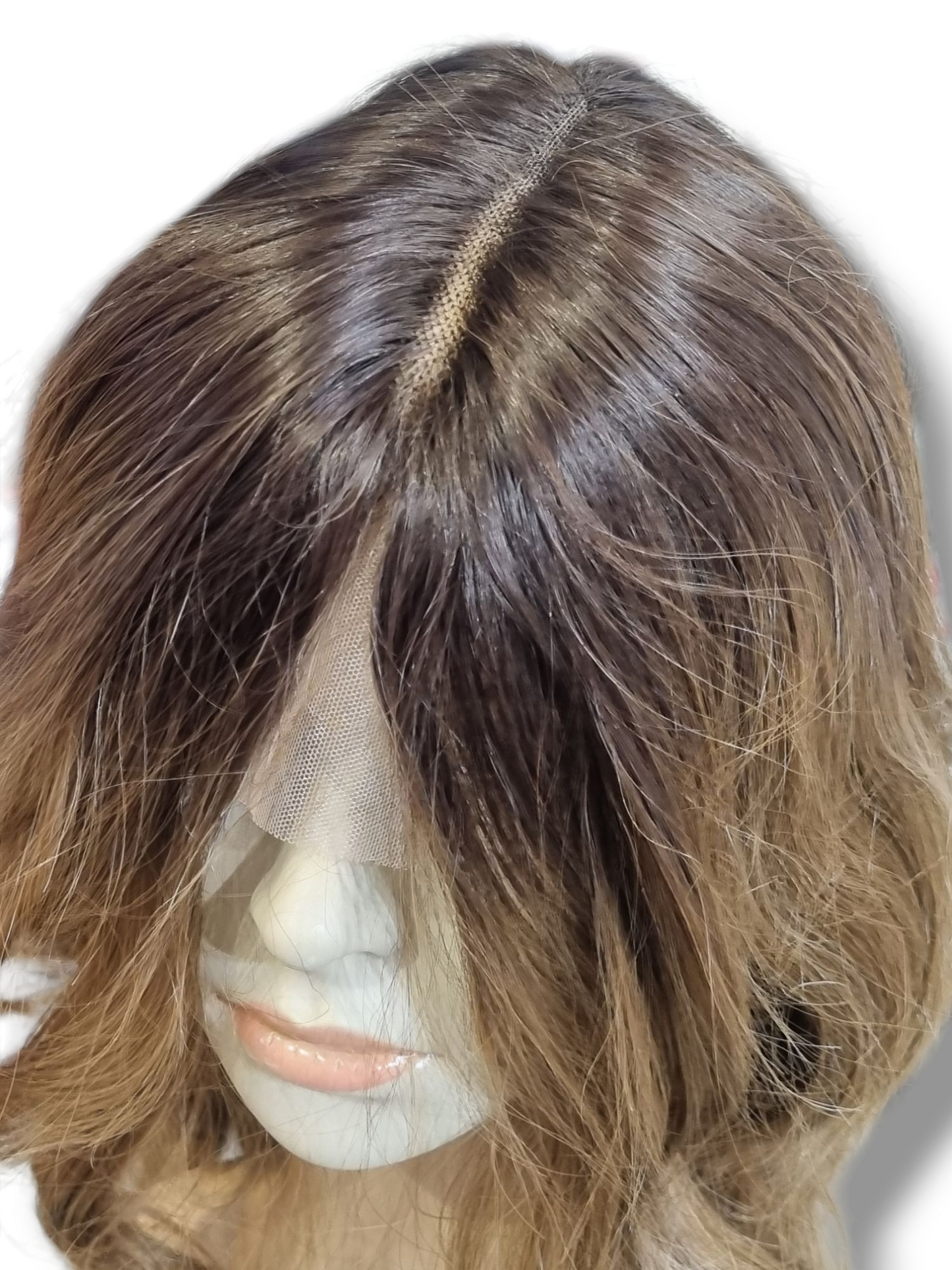 Lace front peruukki Chloe, natural bronde ombre