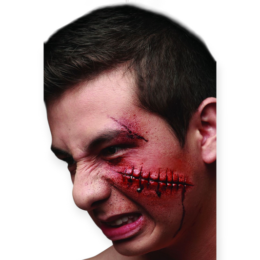 GHOULISH Lateksiosa Fail Stitches