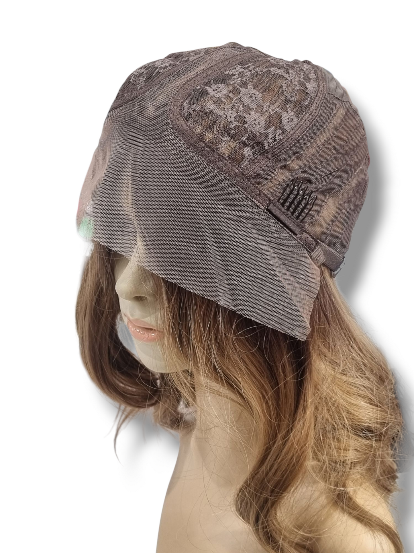 Lace front peruukki Chloe, natural bronde ombre